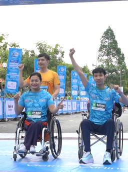 VĐV khuyết tật chạy Marathon, mong muốn truyền cảm hứng tích cực