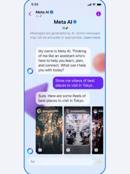 WhatsApp, Messenger và Instagram hỗ trợ trò chuyện với Meta AI