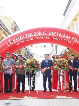 Khai trương Phố Việt Nam đầu tiên trên thế giới tại Thái Lan