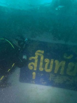 Bangkok chi 140 tỉ đồng trục vớt tàu chiến bị chìm ở vịnh Thái Lan