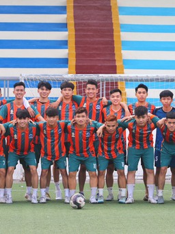 Đội bóng trường du lịch Nha Trang quyết tâm tạo nên bất ngờ