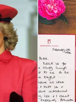 Bán đấu giá những bức thư Công nương Diana gửi cho bạn bè khi ly hôn với Thái tử Charles 