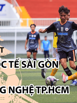 Highlight | ĐH Quốc tế Sài Gòn 0-2 ĐH Công nghệ TP.HCM | Giải bóng đá TNSVVN