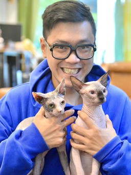 Chàng trai Hà Thành dành tình yêu cho những chú mèo 'xấu xí nhất thế giới'