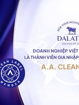 DALATTE - Doanh nghiệp Việt Nam tiên phong là thành viên của Tổ chức A.A. Clean Label