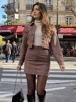 Style mùa lạnh làm nên phong cách sang trọng của các quý cô nước Pháp