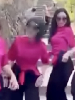 Bắc Giang xử phạt người đăng clip 4 phụ nữ nhảy, uốn éo tại chùa Bổ Đà