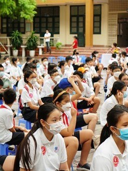 Hà Nội: Học sinh vào lớp 6 năm học tới tăng mạnh