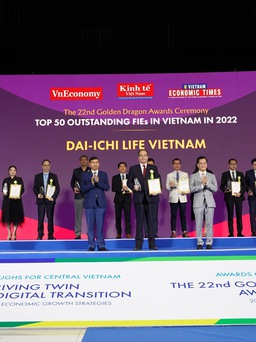 Dai-ichi Life Việt Nam được vinh danh tại Giải thưởng Rồng Vàng 2023