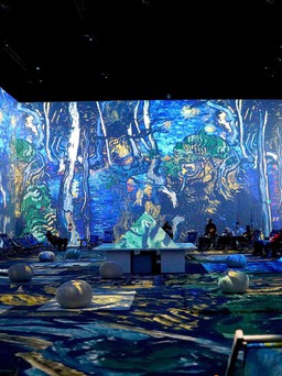 Có gì trong triển lãm nghệ thuật tương tác đa giác quan Van Gogh?