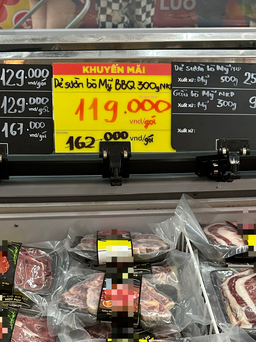 Thịt heo, bò, gà ngoại vào cuộc đua giảm giá