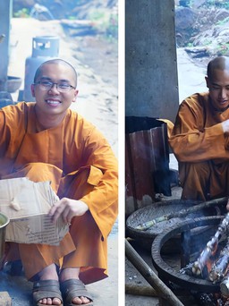 Lan tỏa trên mạng xã hội: Sư thầy kể chuyện trong chùa với những món chay