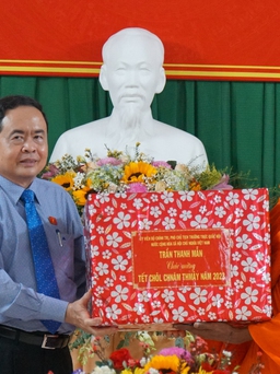 Phó chủ tịch Quốc hội Trần Thanh Mẫn chúc Tết Chôl Chnăm Thmây đồng bào Khmer