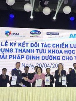 6 tập đoàn dinh dưỡng hàng đầu thế giới cùng hợp tác với Vinamilk