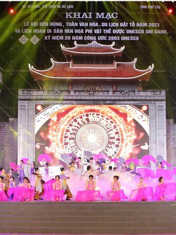 Khai mạc Lễ hội đền Hùng 2023