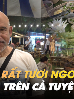 Du khách Mỹ mê mẩn ẩm thực Việt Nam ở Lễ hội Món ngon Saigontourist Group 2023