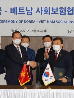 Chính phủ phê duyệt hiệp định về BHXH giữa Việt Nam và Hàn Quốc