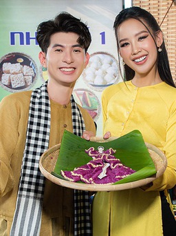 Nhà thiết kế Nguyễn Minh Công tái hiện bộ sưu tập quảng bá bánh dân gian Nam bộ
