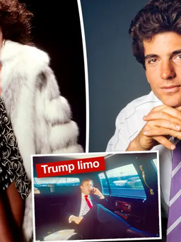 Cựu siêu mẫu ‘trộm xe limousine’ của ông Trump đến điểm hẹn ông John F. Kennedy Jr