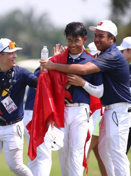 Tay golf trẻ 15 tuổi Lê Khánh Hưng giành HCV SEA Games lịch sử: 'Tôi khóc vì tự hào'
