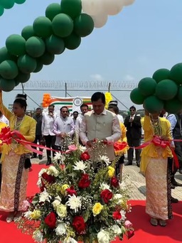 Ấn Độ khánh thành cảng biển ở Myanmar, đáp trả dự án của Trung Quốc