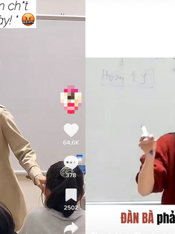 Phản giáo dục trên TikTok: Giáo viên nói tục, dạy cách yêu, nhảy 'khoe dáng'