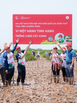AIA Việt Nam tiếp tục chiến dịch Vì một hành tinh xanh