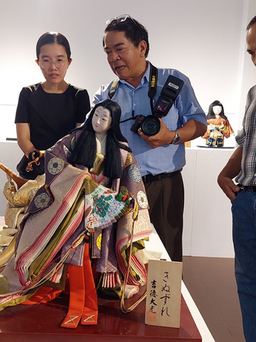 Độc đáo triển lãm 'Búp bê Nhật Bản'