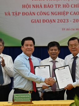 Hội Nhà báo TP.HCM và VRG ký kết thỏa thuận hợp tác