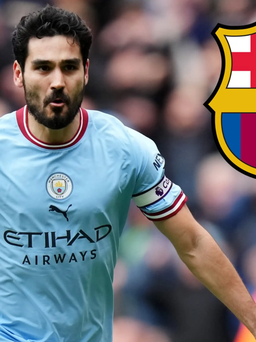 Gundogan gia nhập Barcelona sau cú ăn 3 lịch sử với Man City
