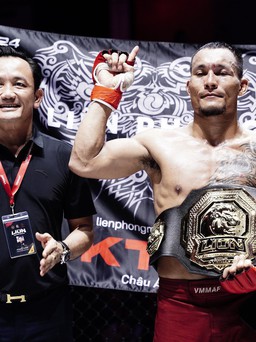 Đánh bại Kamil Michal, Quang Lộc bảo vệ thành công đai vô địch LION Championship