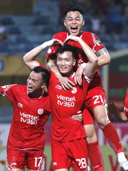 V-League 2023, CLB Khánh Hòa 0-0 CLB Viettel: Đức Chiến đánh đầu vọt xà