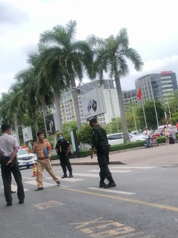 Nữ hành khách bị ô tô tông ở ga quốc tế sân bay Tân Sơn Nhất