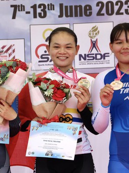 Nguyễn Thị Bé Hồng đoạt HCV lứa tuổi trẻ giải xe đạp vô địch châu Á 2023