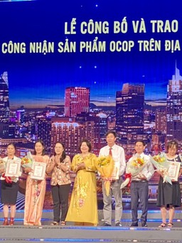 TP.HCM vinh danh nông sản, thực phẩm đạt OCOP 4 sao