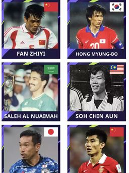 Quế Ngọc Hải xuất hiện cùng Son Heung-min, Park Ji-sung ở đề cử đặc biệt
