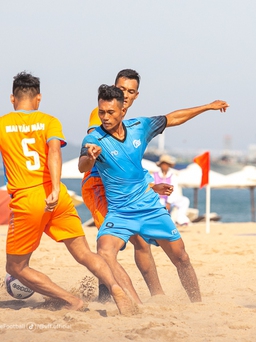 Đội Đà Nẵng thắng tuyệt đối vòng bảng, Khánh Hòa giành vé tranh hạng ba giải bãi biển
