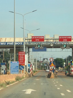 Các trạm thu phí ở Bình Phước đồng loạt giảm giá vé