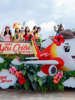 Lễ hội mùa hè rực rỡ tại Nha Trang cùng Vietjet và máy bay Amy