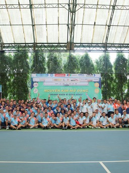 Cộng đồng công nghệ góp sức làm từ thiện qua giải tennis Nguyên Kim