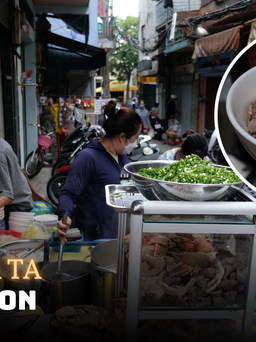 Đi ăn miến gà ta 30 năm giá bình dân ở khu Lãnh Binh Thăng