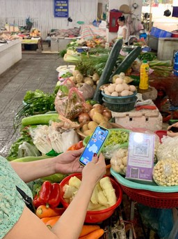 Đi chợ không cần tiền mặt ở Thái Nguyên