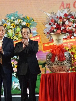 Chủ tịch nước Võ Văn Thưởng dự lễ kỷ niệm 135 năm ngày sinh Chủ tịch Tôn Đức Thắng