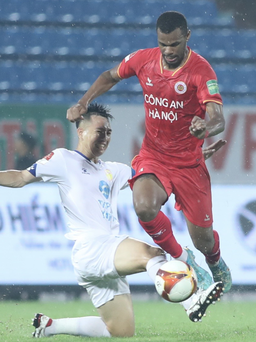 Thắng phút cuối CLB Công an Hà Nội tiếp tục đua vô địch V-League 2023