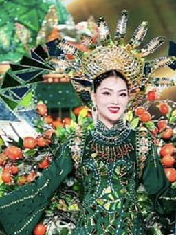 Đằng sau những bộ trang phục dân tộc ‘cồng kềnh’ ở Miss Grand Vietnam 2023