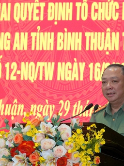 Công an tỉnh Bình Thuận cắt giảm 3 phòng nghiệp vụ