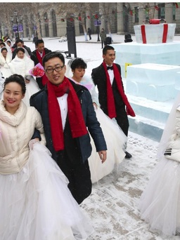 Cô dâu dưới 26 tuổi, huyện Trung Quốc sẽ thưởng tiền