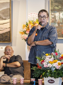 Bất ngờ với 'Giao hòa – thu 2023' của họa sĩ Bùi Việt Dũng, Phạm Tô Chiêm