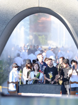 Nhật Bản tổ chức lễ tưởng niệm nạn nhân bom nguyên tử lần thứ 78