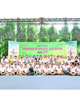 Kết thúc thành công giải tennis doanh nhân trẻ toàn quốc - Vũng Tàu 2023